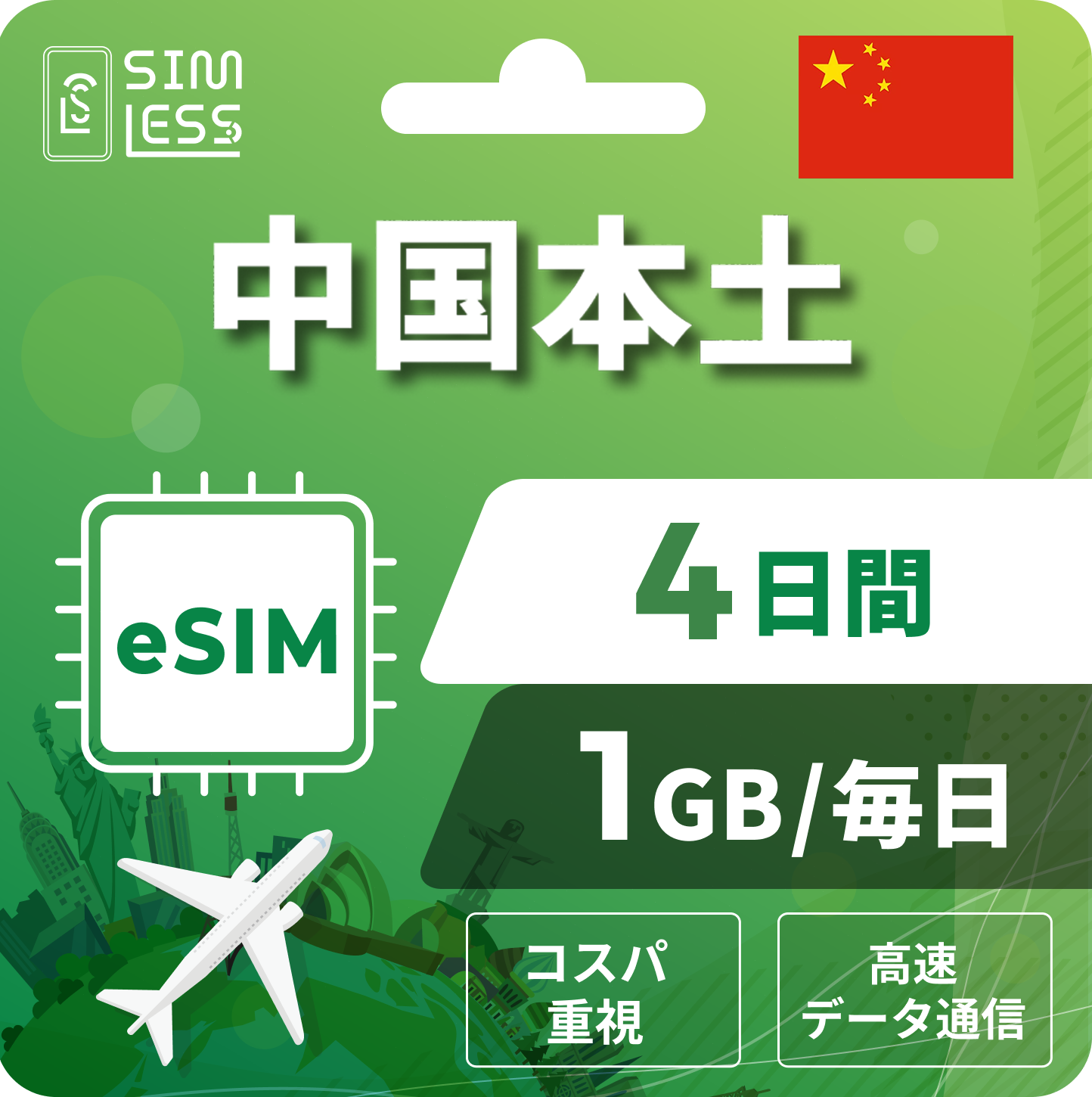 中国 eSIM