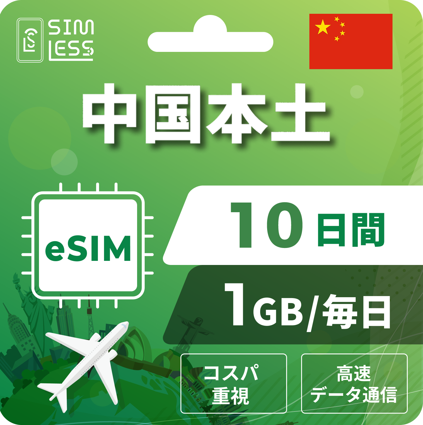 中国 eSIM