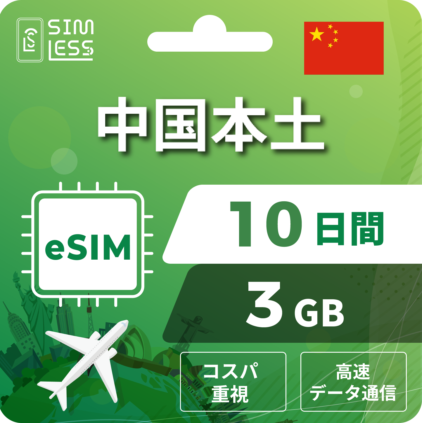 中国 eSIM
