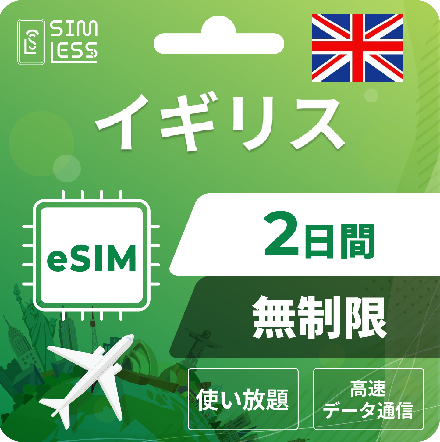 イギリス eSIM