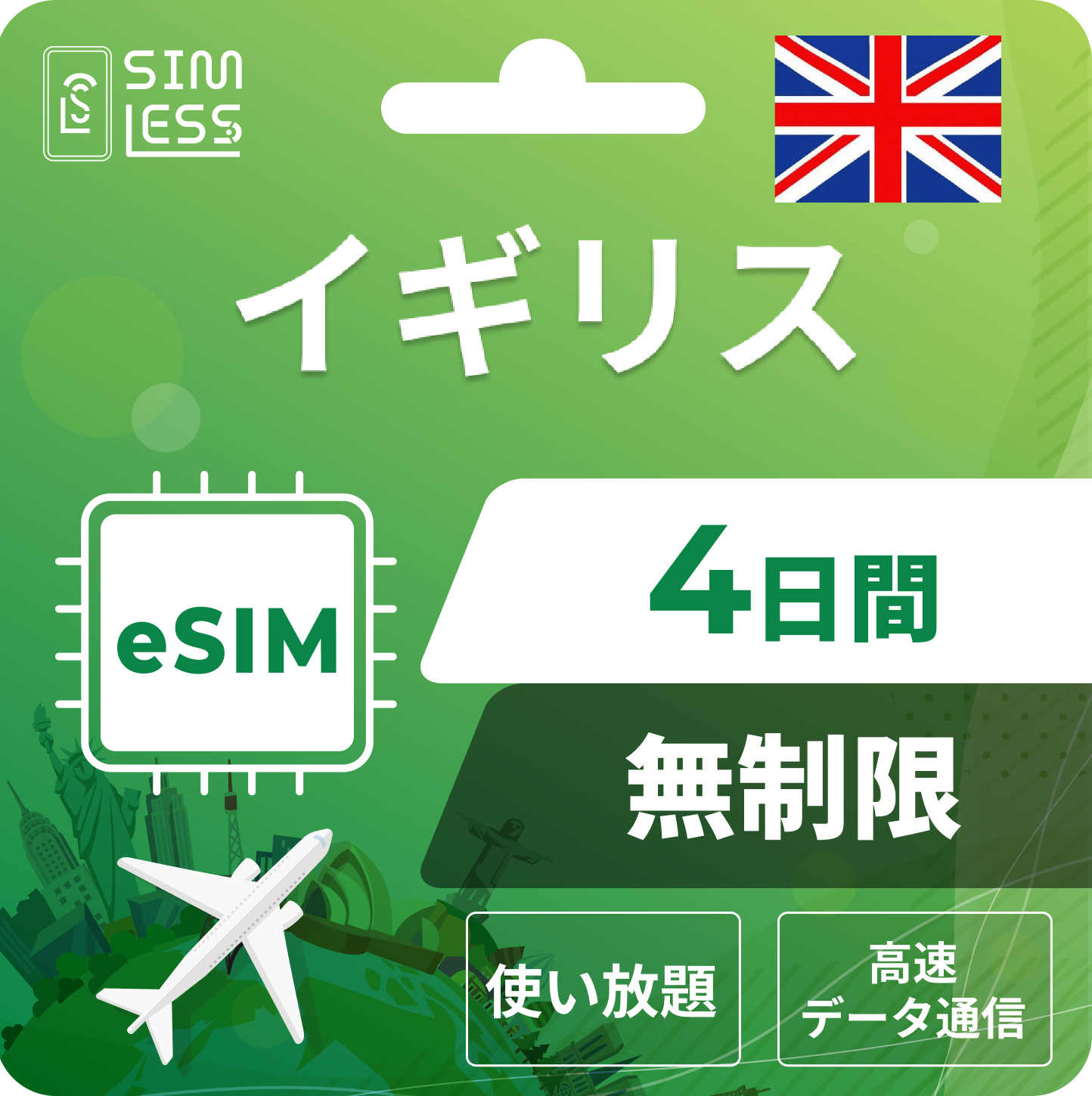 イギリス eSIM