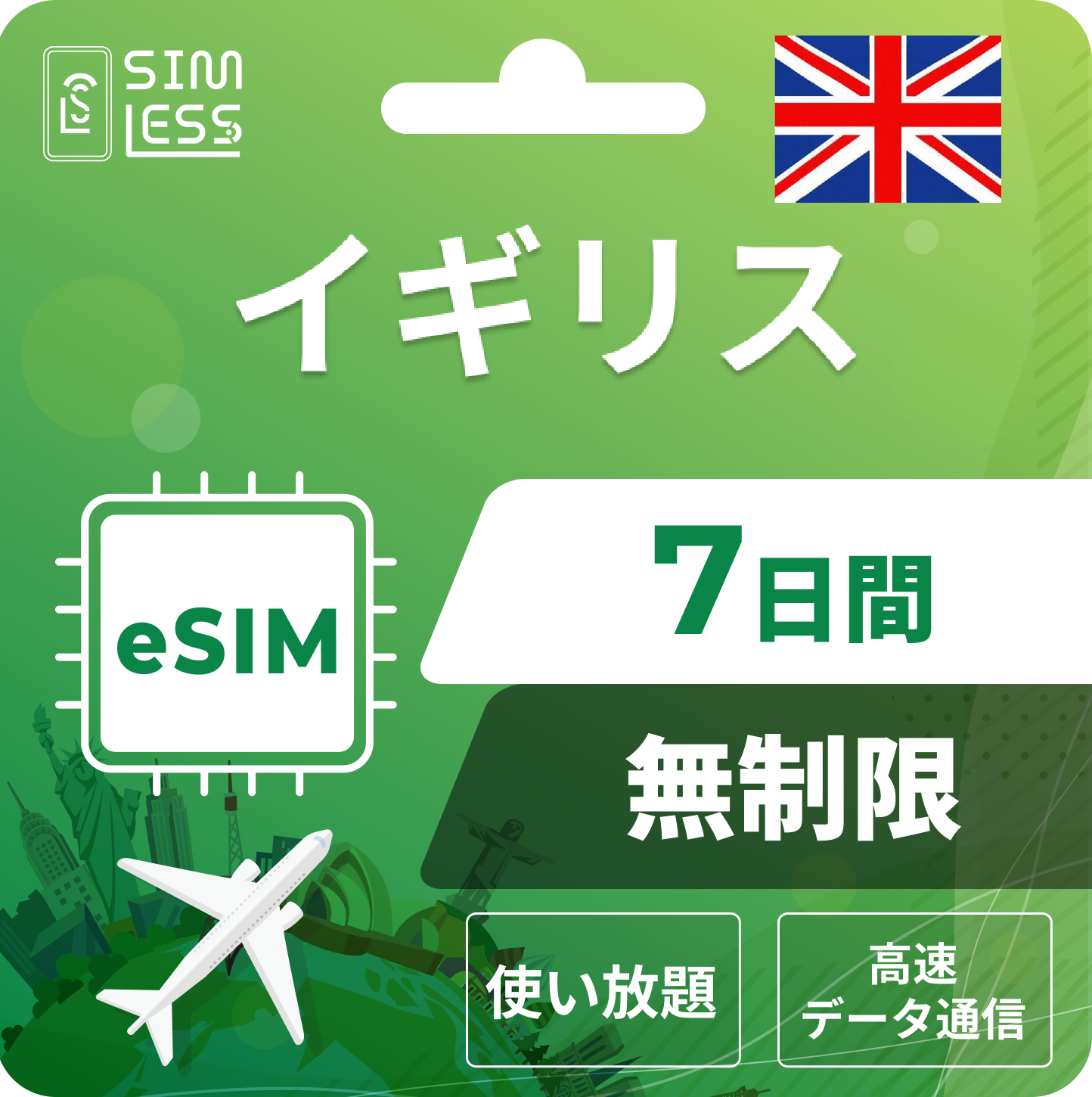 イギリス eSIM