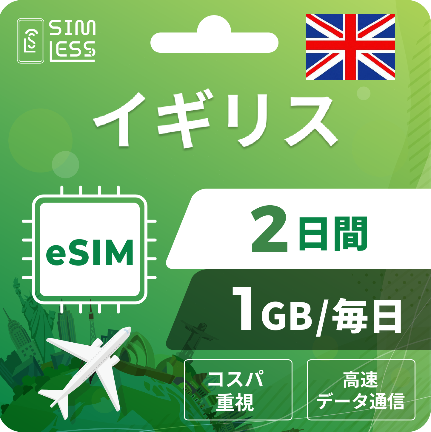 イギリス eSIM