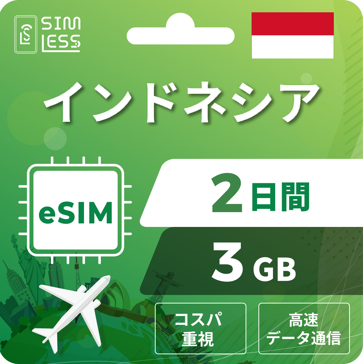 インドネシア eSIM