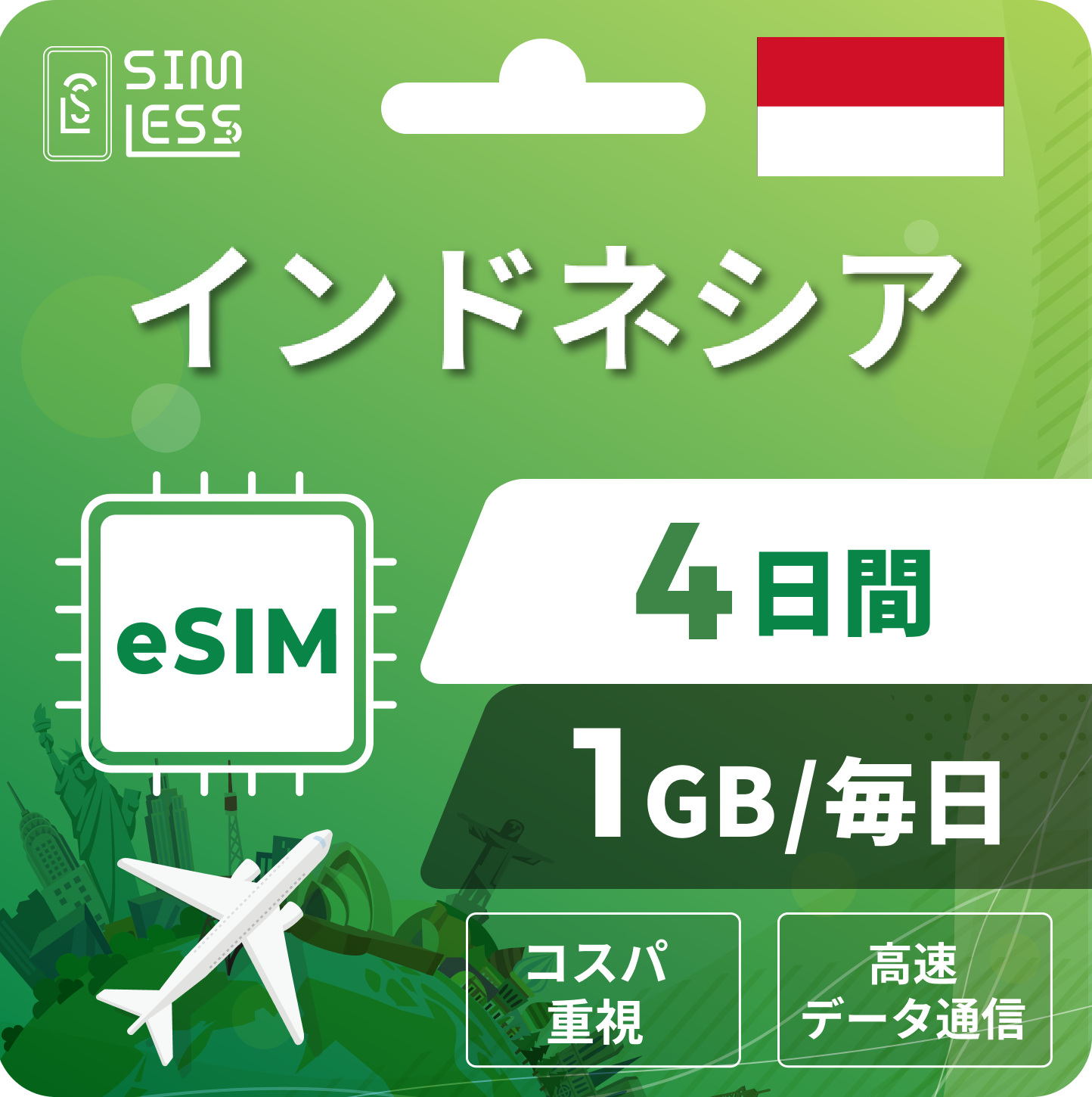インドネシア eSIM