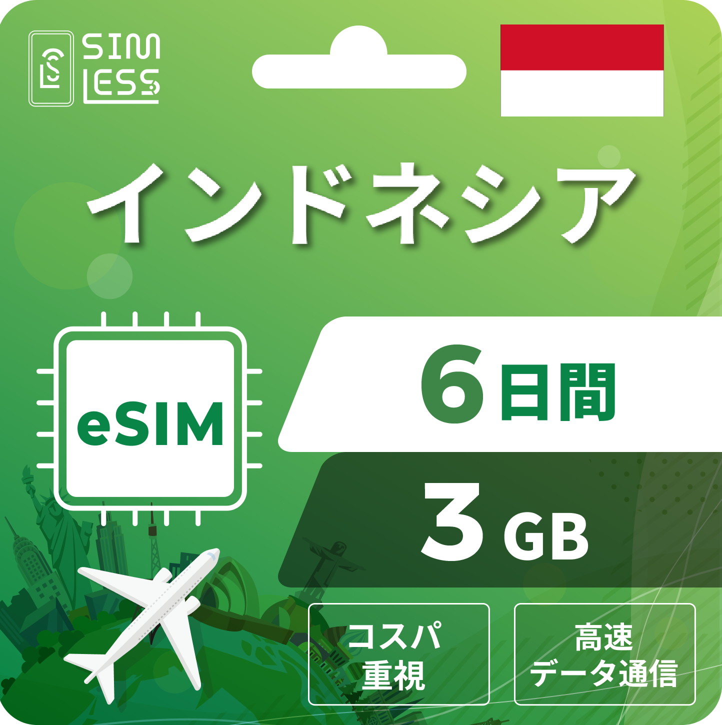 インドネシア eSIM