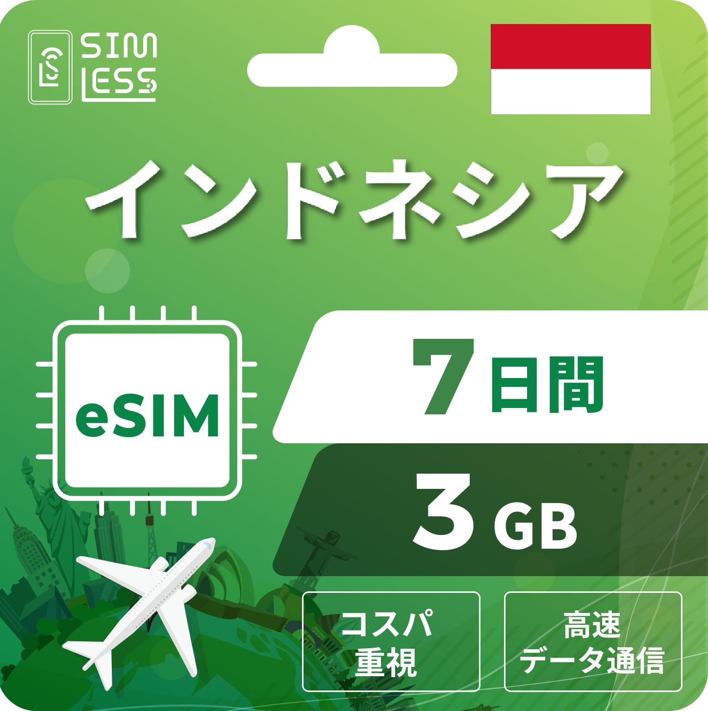 インドネシア eSIM