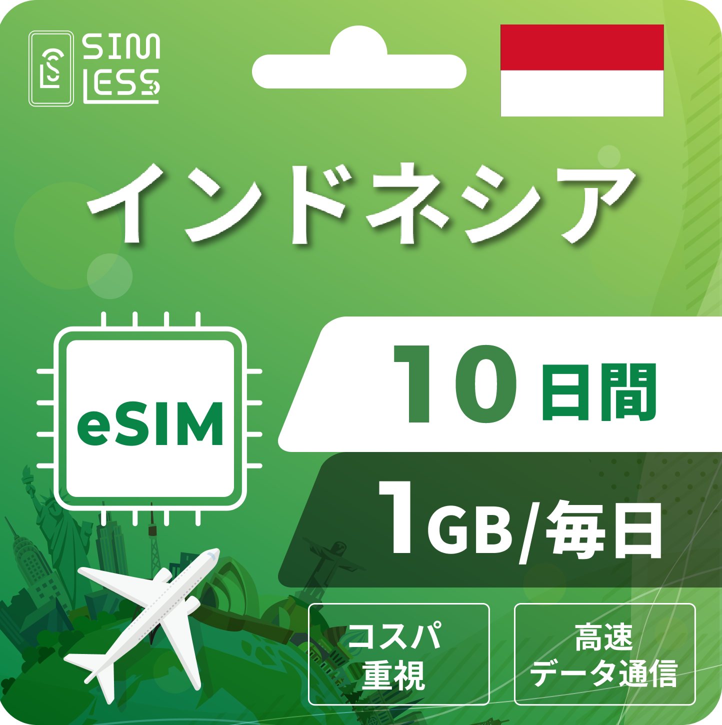 インドネシア eSIM