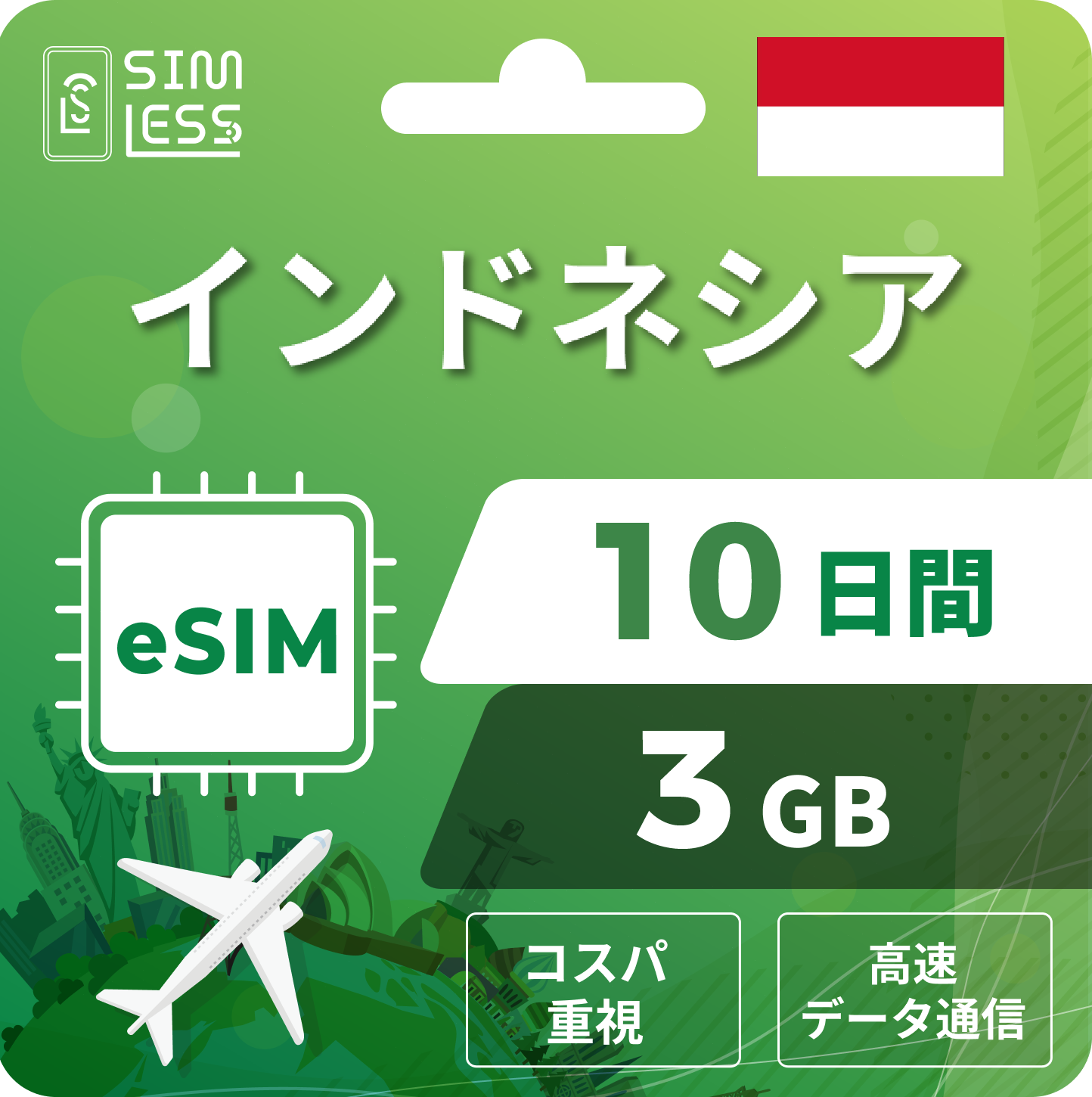 インドネシア eSIM