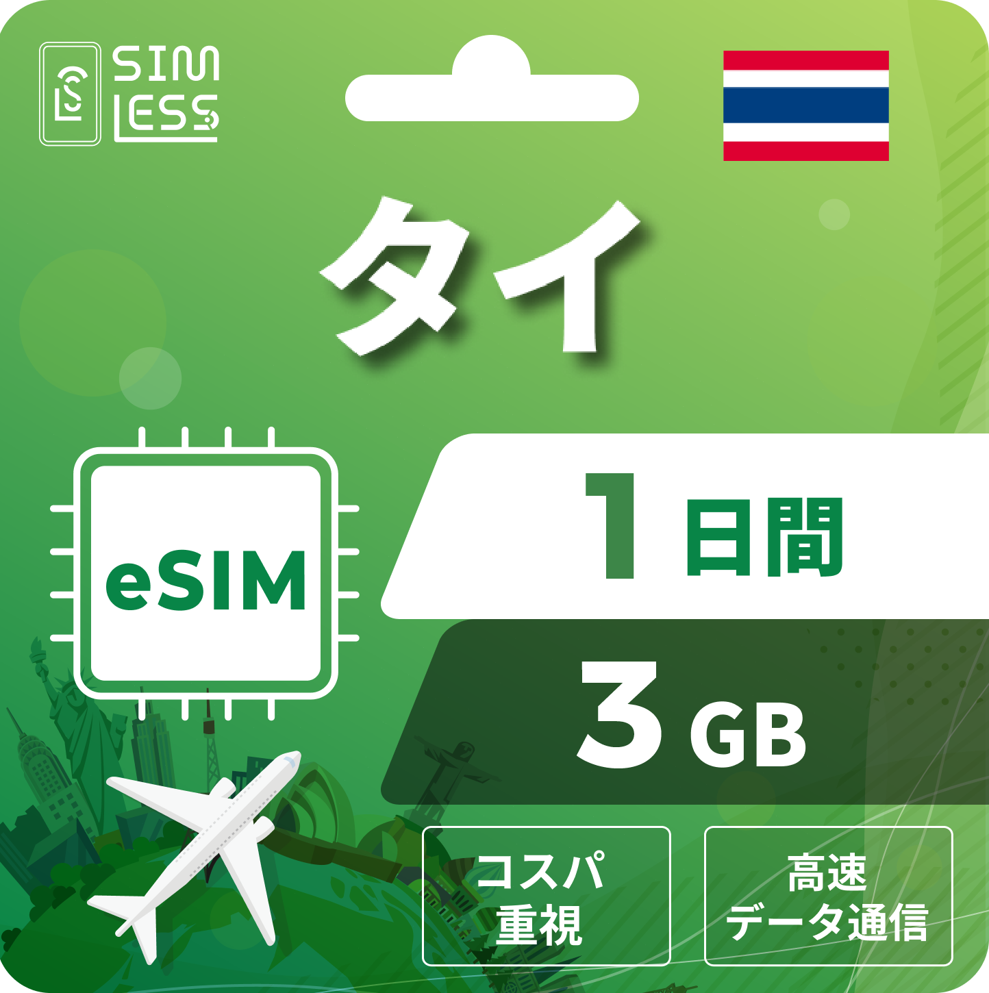 タイ eSIM