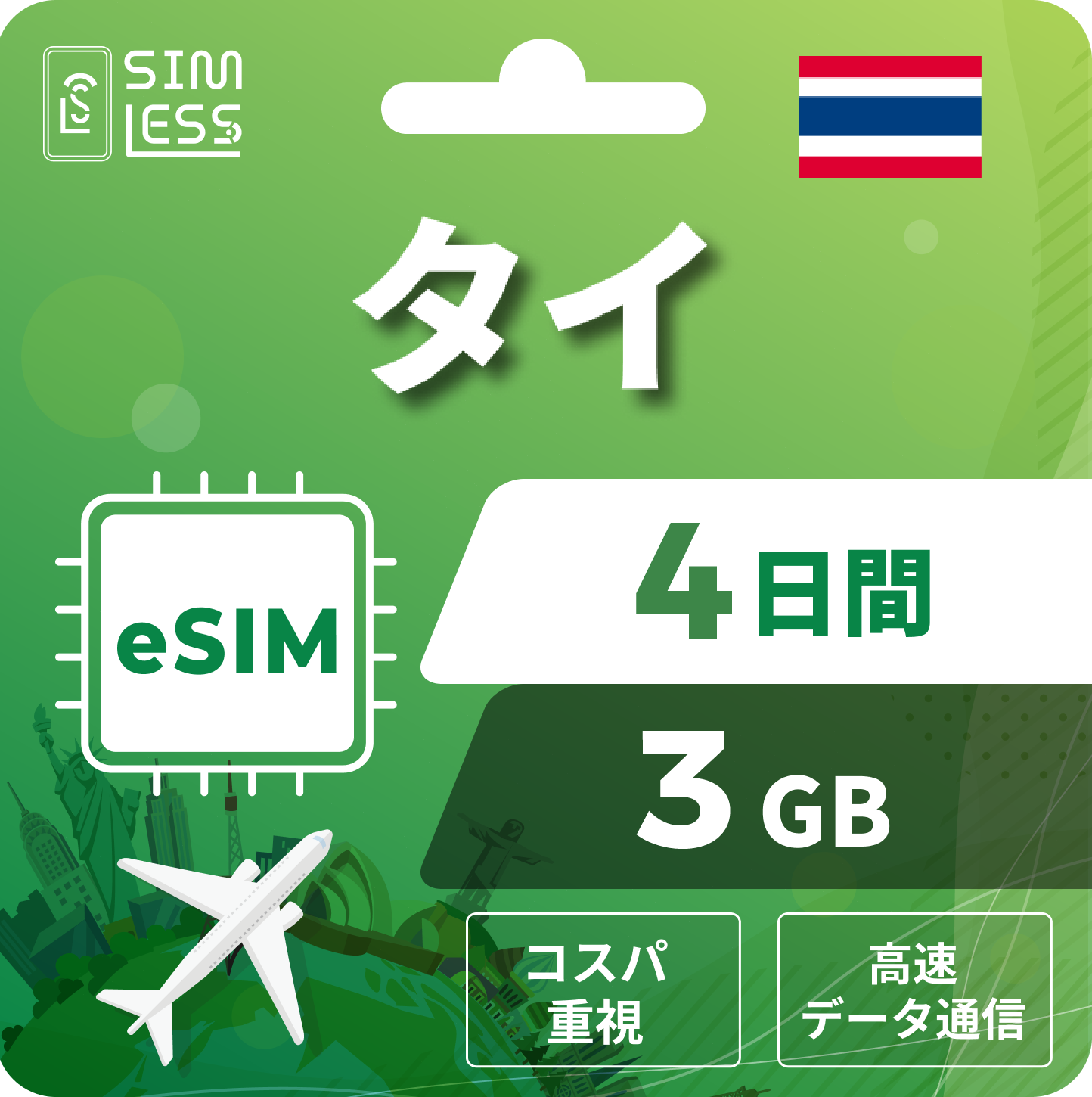 タイ eSIM