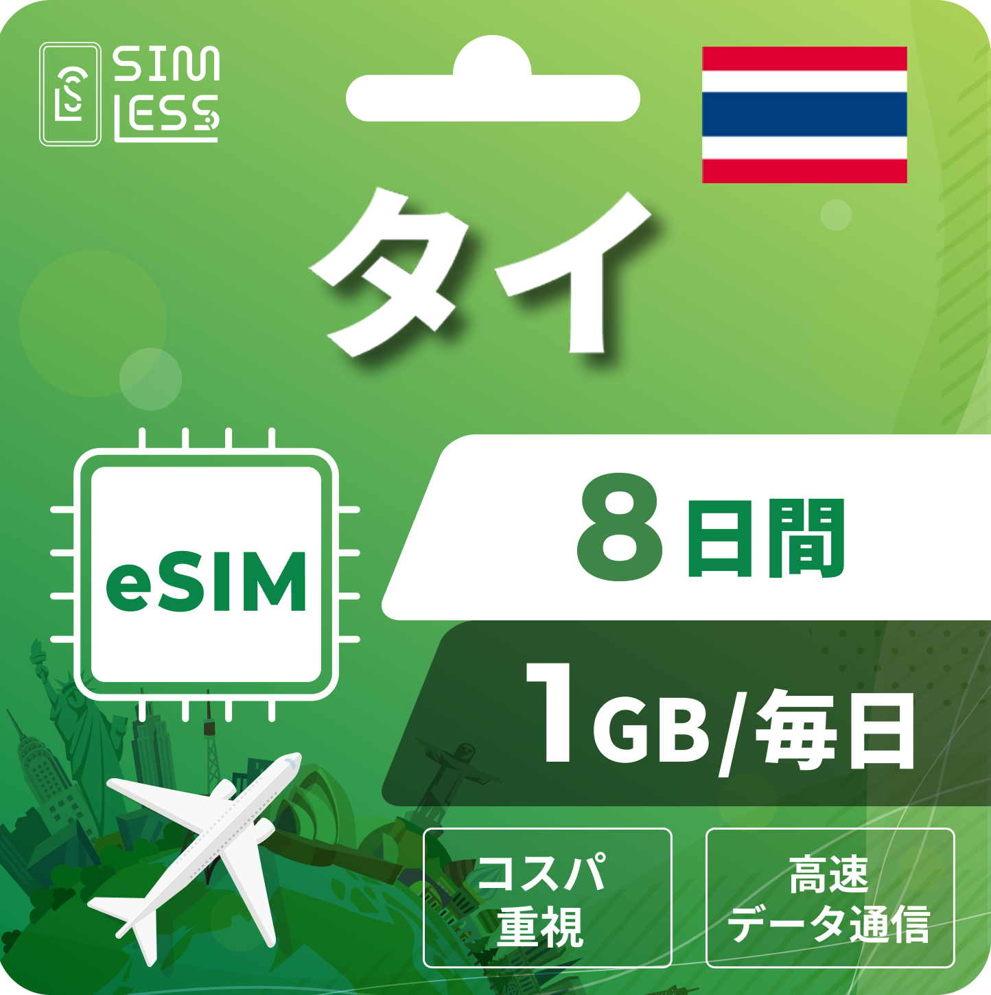 タイ eSIM