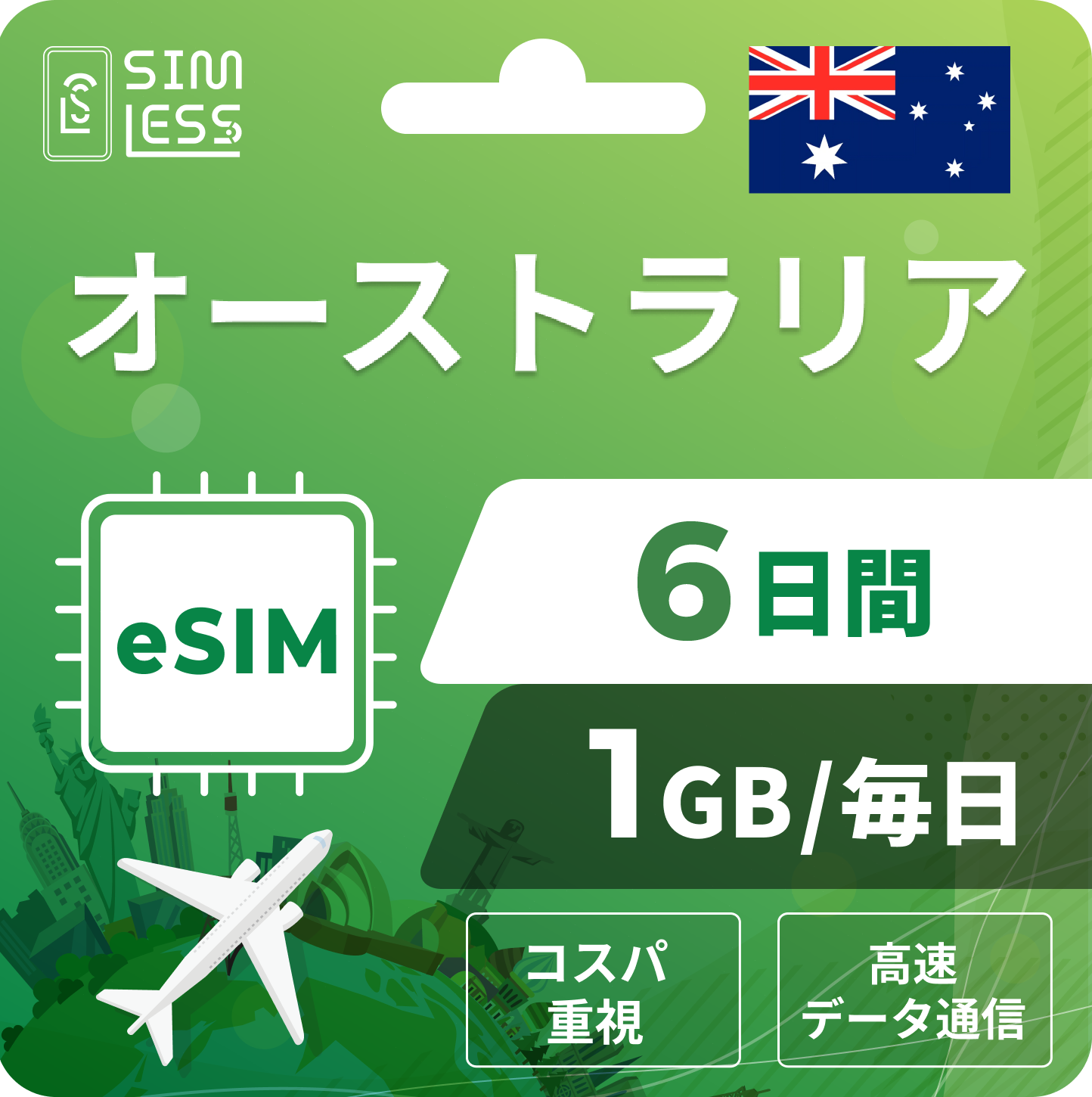 オーストラリア eSIM