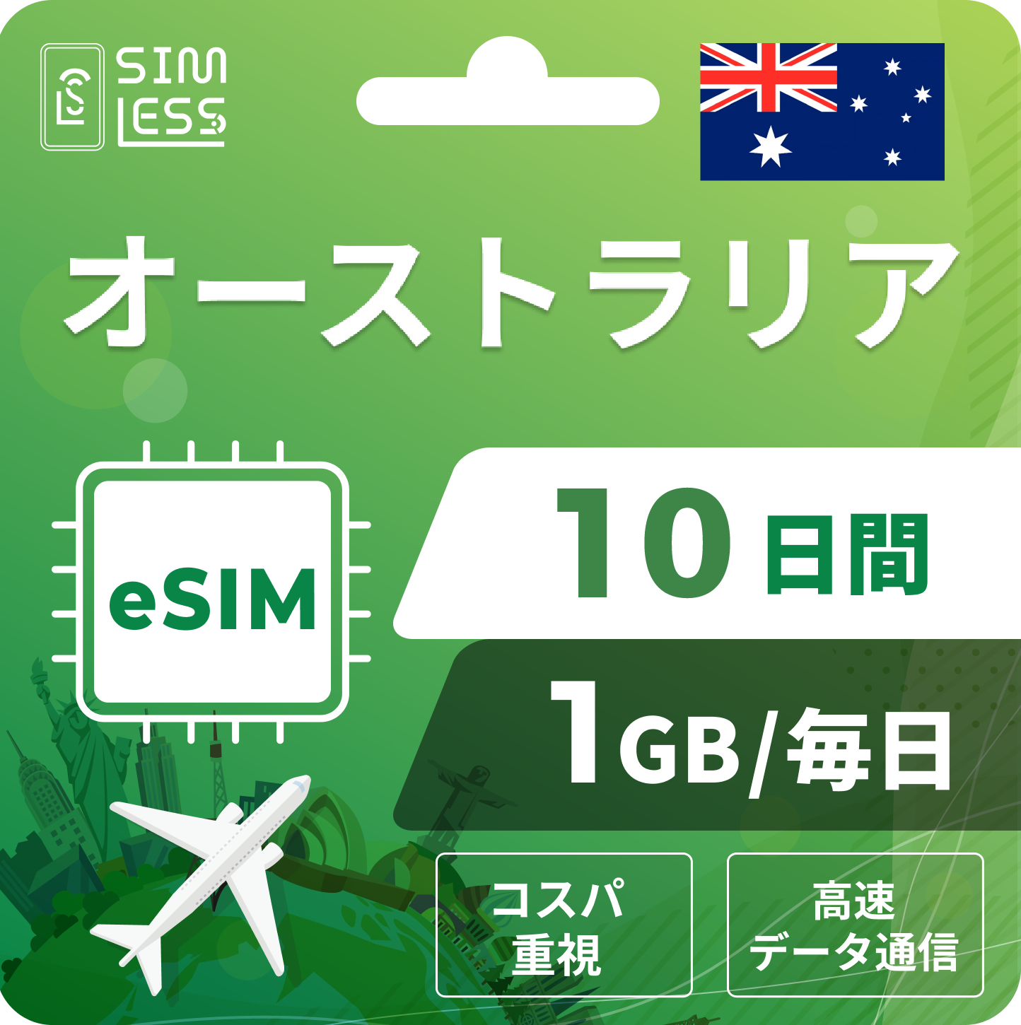 オーストラリア eSIM