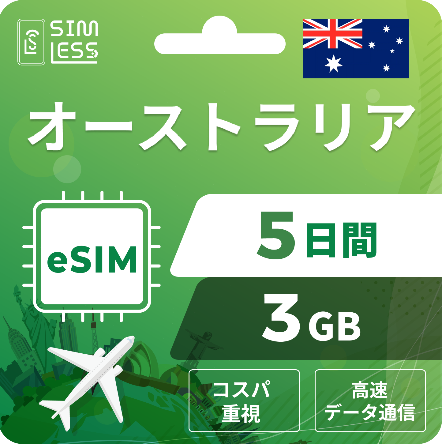 オーストラリア eSIM